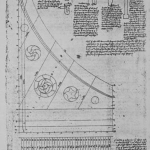 Cembaloets konstruktion og beskrivelse af mekanikken. Tegning af Arnault fra Zwolle, ca. 1440. Bib. Nat. Paris.