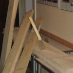 Asketræet saves i hånden til 12 klodser