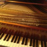 Klaviaturer af elfenben og ibenholt