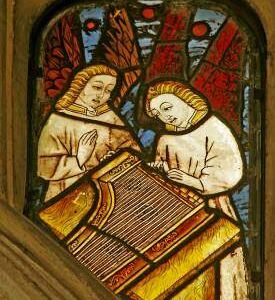 Glasmaleri, 1439-47. St Mary Beauchamp Chapel, Warwick